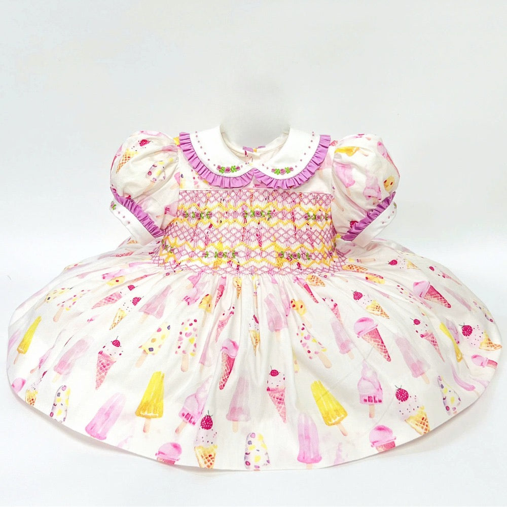 Luella Lolly Hand Smocked Dress