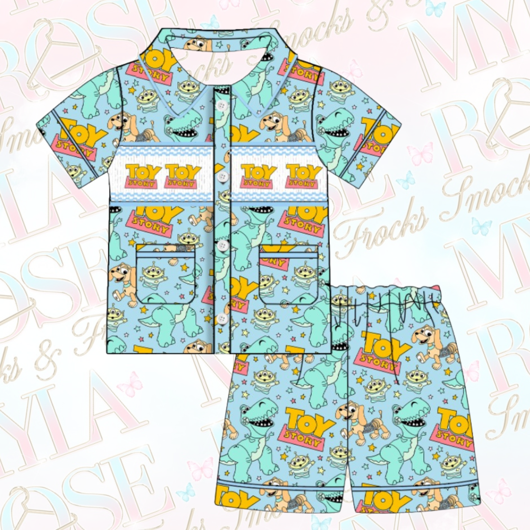 Boys Toy Story Exclusive Smocked Pyjamas (Pre Order)