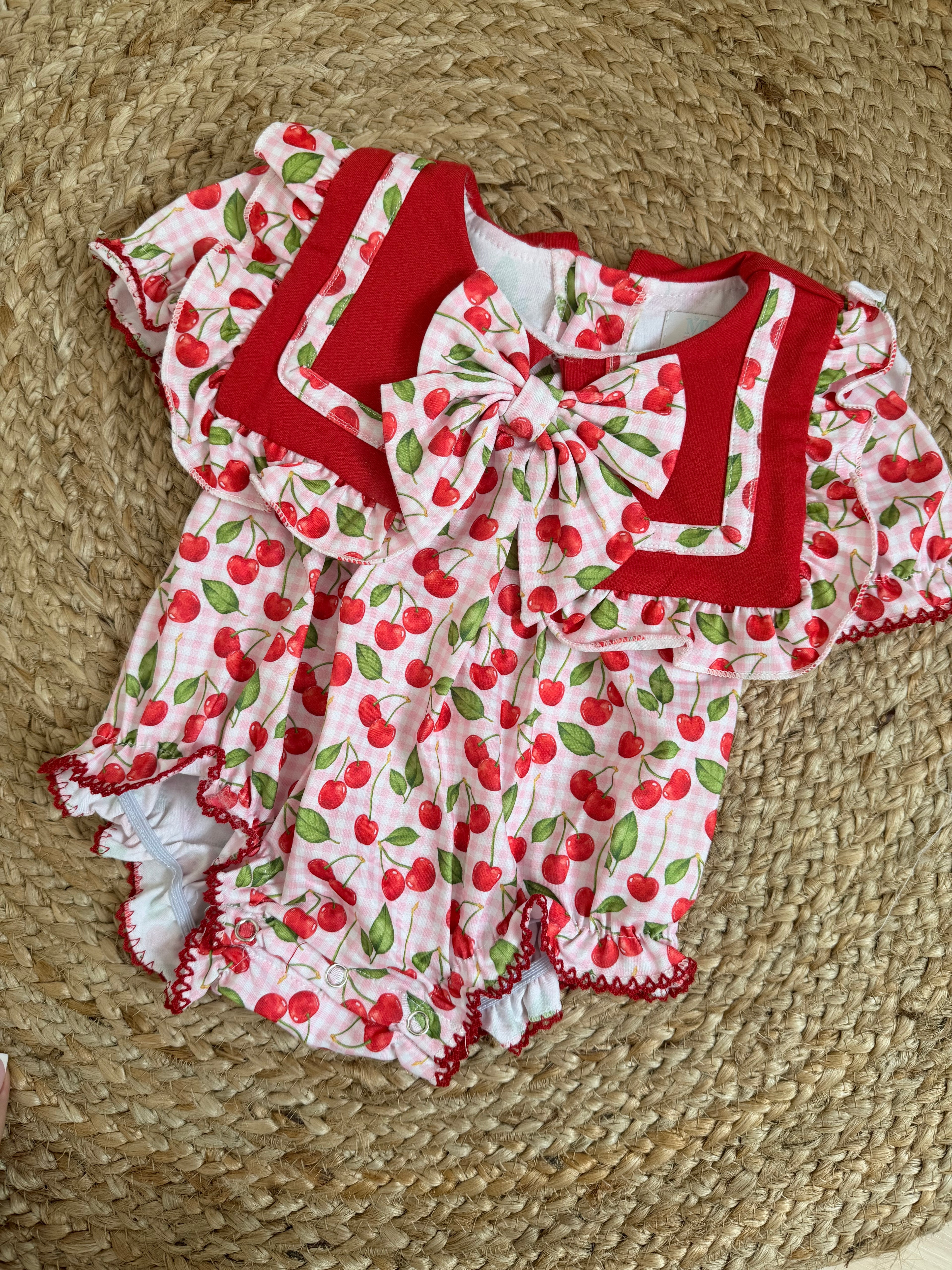Oh So Cherry Exclusive Romper