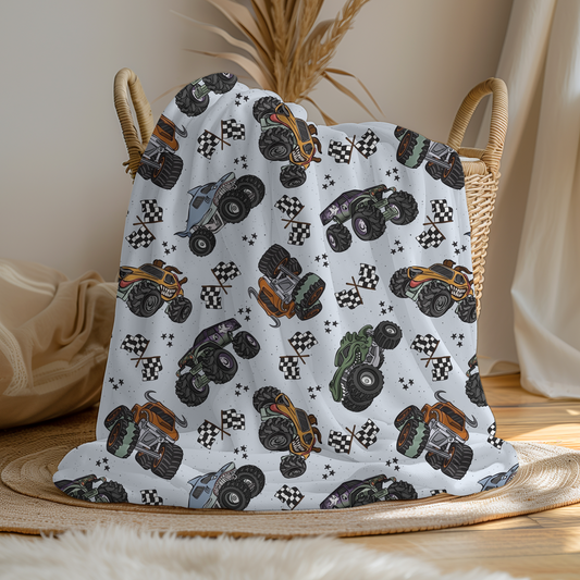 Monster Jam Fleece Blanket (Pre Order)