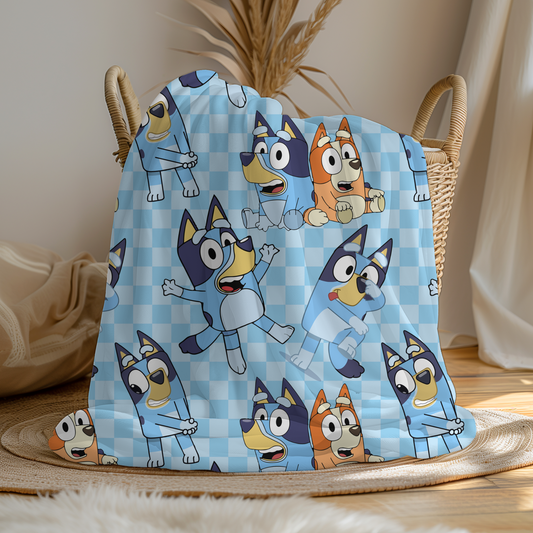Bluey Fleece Blanket (Pre Order 2-3 Weeks Delivery)