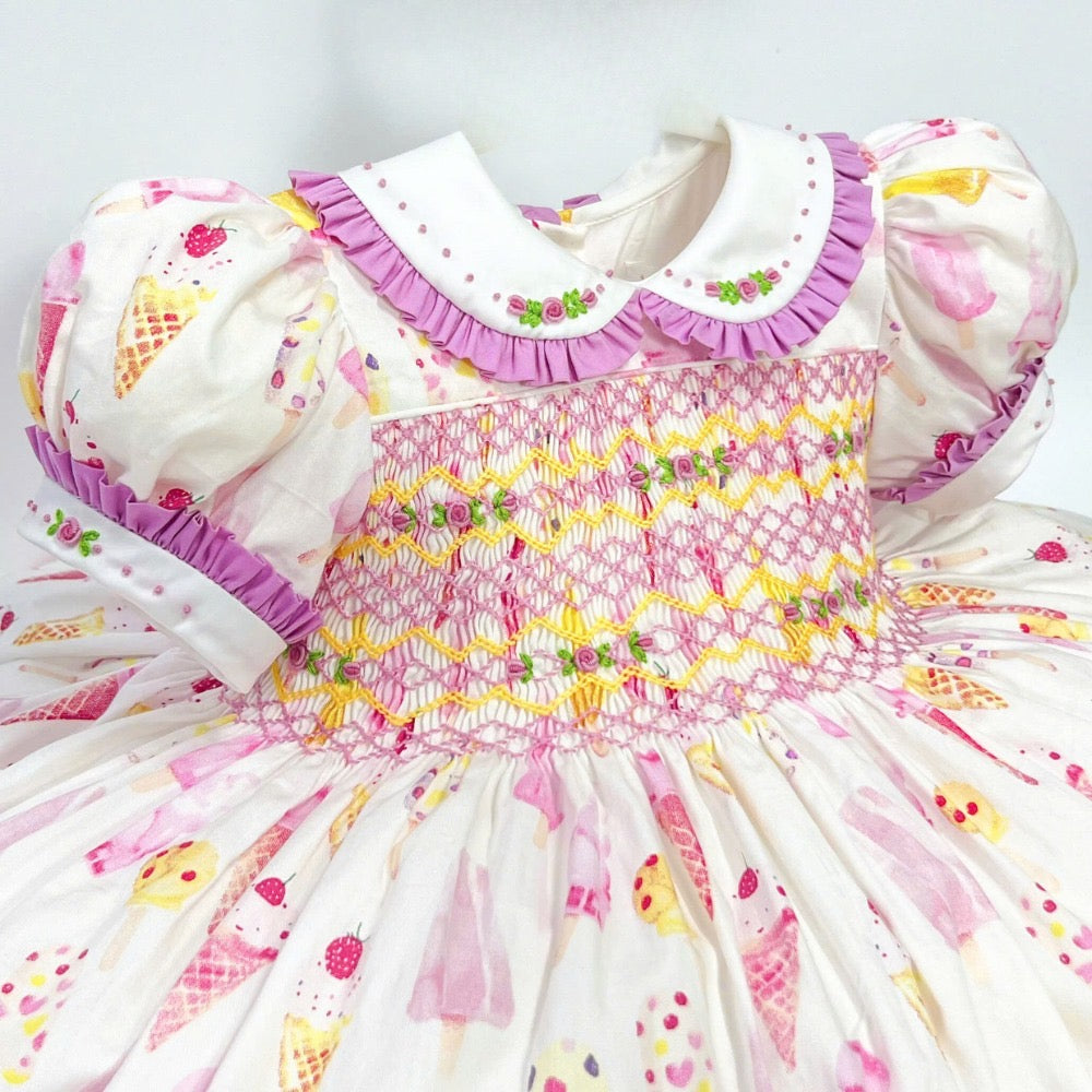 Luella Lolly Hand Smocked Dress