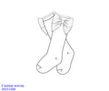 Summer Holidays Knee High Bow Socks (Pre Order)