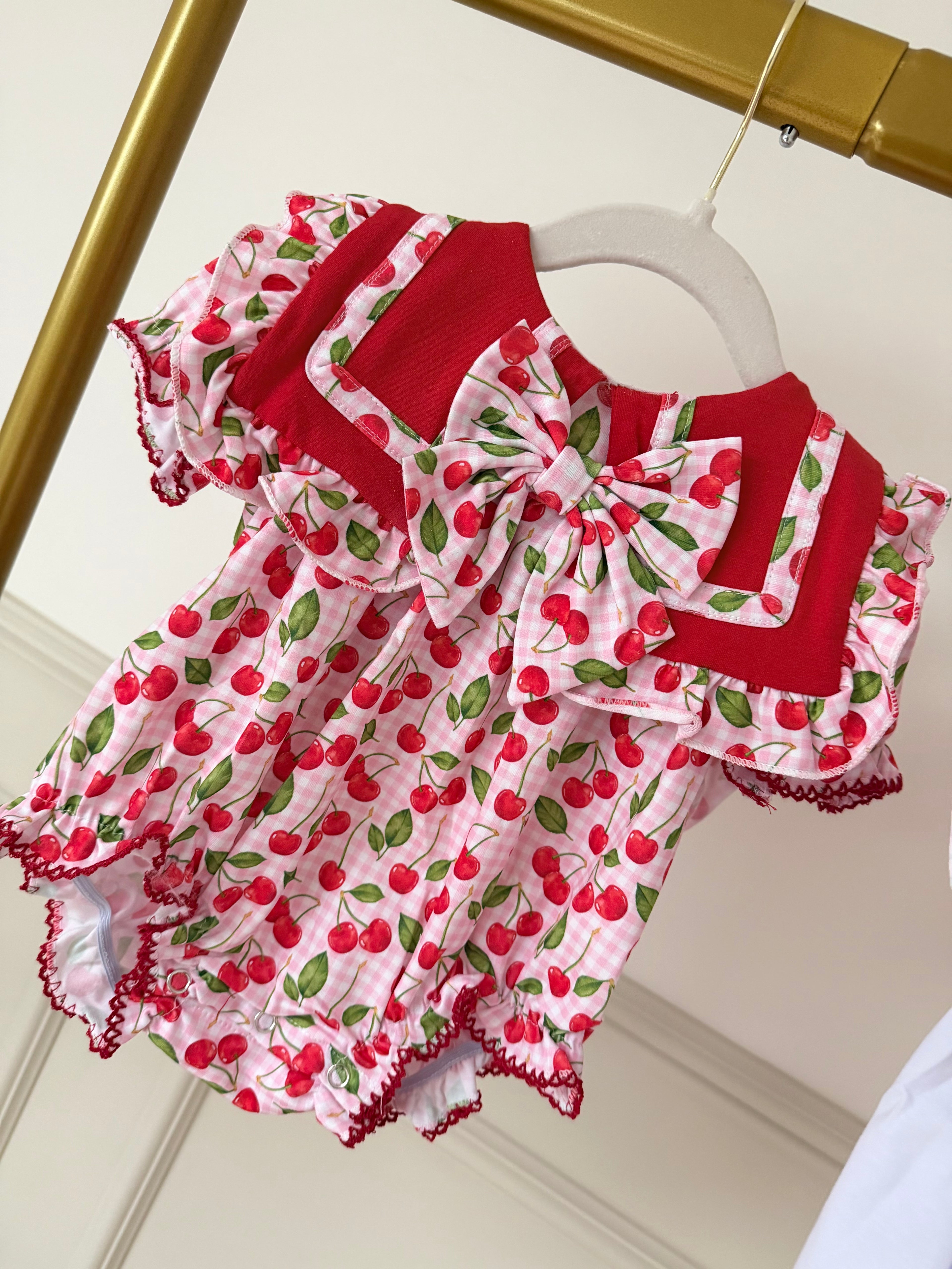 Oh So Cherry Exclusive Romper