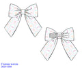 Summer Holidays Girls Large Hair Bow (Pre Order)