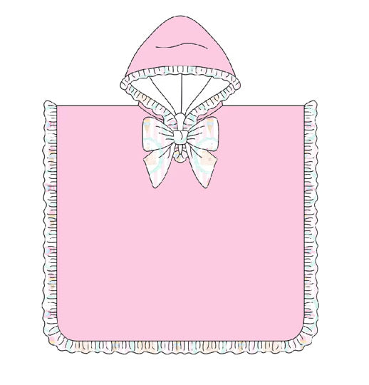 Summer Holidays Girls Towelling Robe (Pre Order)