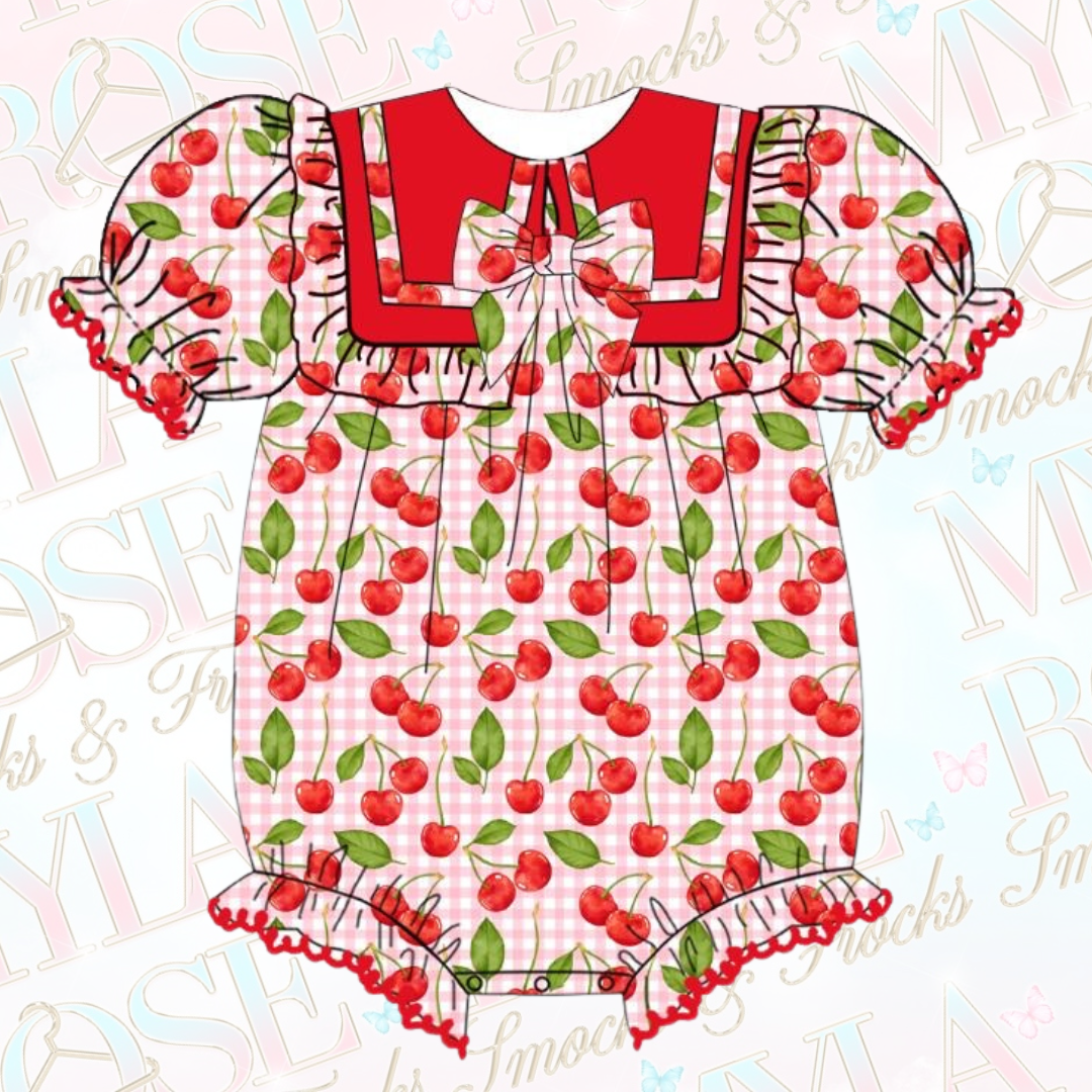 Oh So Cherry Exclusive Romper (Pre Order)