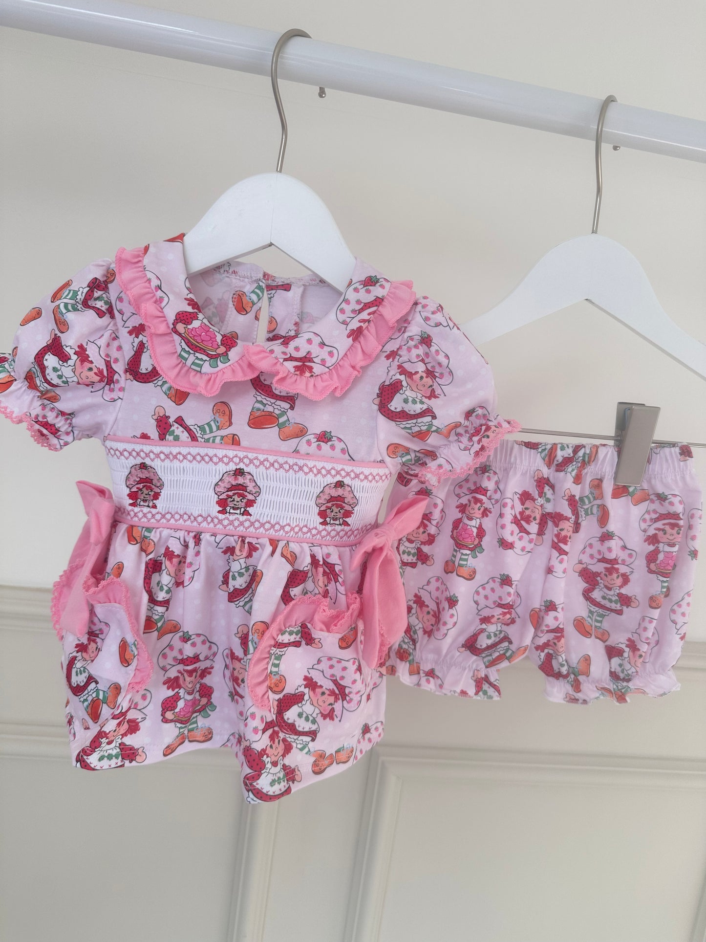 Strawberry Shortcake Exclusive Smocked Pyjamas