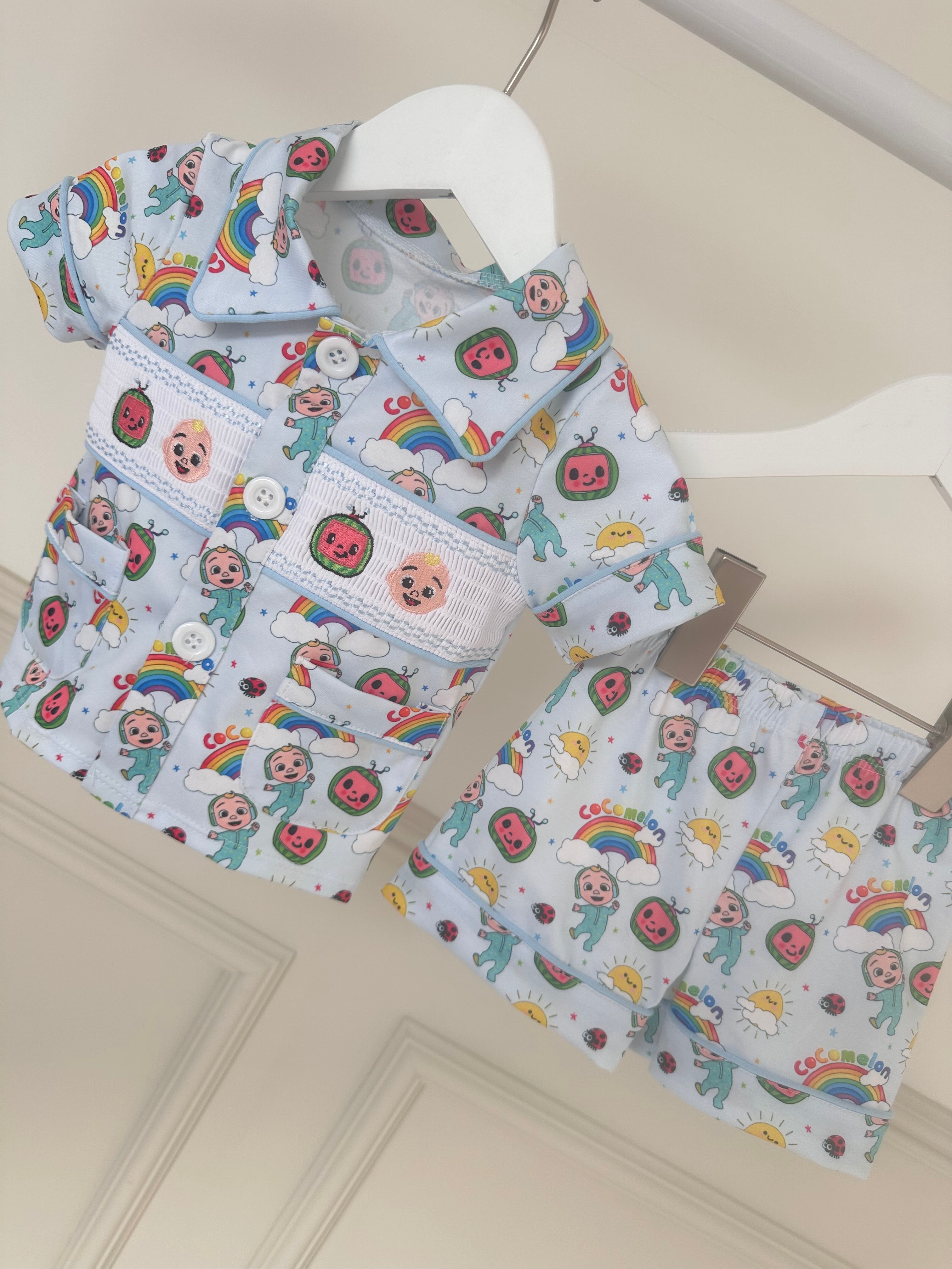Cocomelon Boys Exclusive Smocked Pyjamas