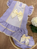 Lilac A Line Dress & Knicker Set
