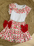 Oh So Cherry Exclusive Skirt & Blouse Set