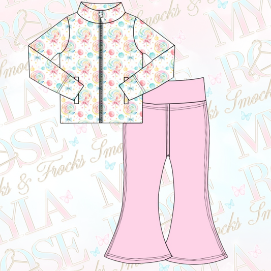 Candy Land Lollipop Activewear Set (Pre Order)