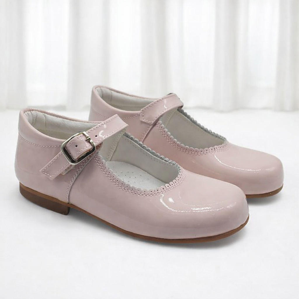 Pink Patent Leather Mary Janes