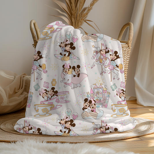 Large Soft Fleece Disney Dreams Blanket - Pre Order (1-2 Weeks Delivery)