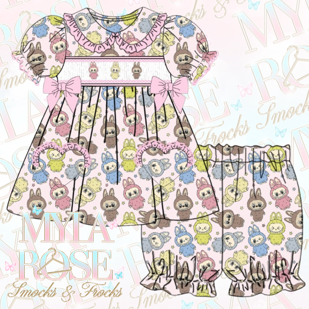 Labubu Exclusive Smocked Pyjamas