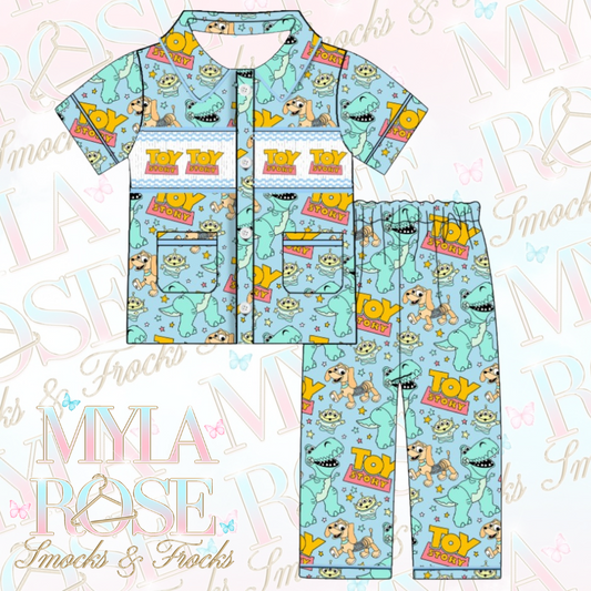 Toy Story Boys Exclusive Smocked Pyjamas (Pre Order 5-6 Weeks Delivery)